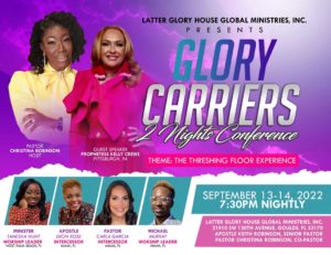 Glory Carriers 2 Nights Conference